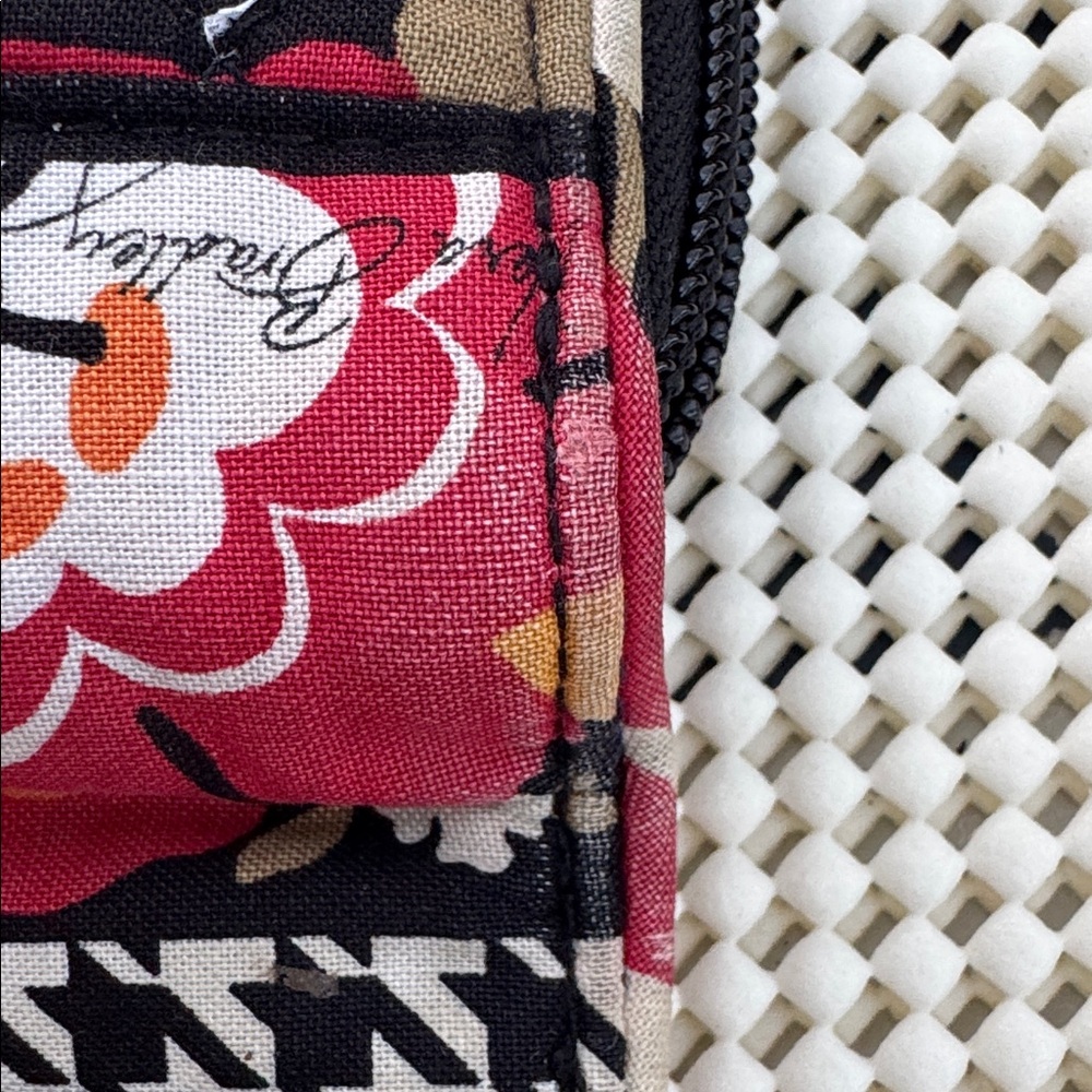 Vera Bradley Red and Yellow Floral Wallet - Picture 6 of 8